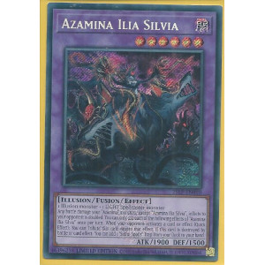 25LP-EN010ES Azamina Ilia Silvia – Emblazoned Secret Rare